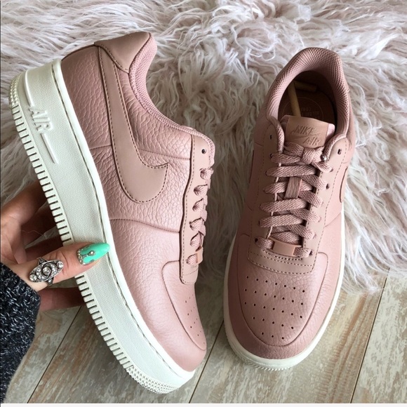 NWT👩🏻🎤Nike Air Force 1 upstep pink leather - Picture 4 of 8